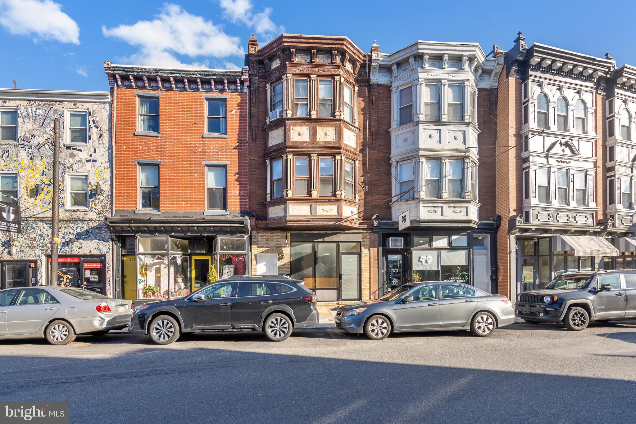 Wonderful opportunity to purchase a mixed-use property in Queen Village...right off of South Street! Prime location. This is a 3 unit building with a commercial store on the 1st floor and two 1-bedroom apartments above...one on the 2nd floor and one on the 3rd floor. The 1st fl is currently vacant and is a prime location for a commercial business. Here's amble potential to either rent the store, or move your existing business here or even start a new business venture! Nice-sized open space with powder room, access to the yard and also the basement which has all the mechanical systems and is unfinished. The basement is accessible from the staircase inside or the exterior bilcox doors. This floor also has central air and heating. The 2nd floor is a nice-sized 1 bedroom apartment with radiator gas heating, laminate floors, good natural light and window space, and so much more. The second floor is currently vacant. The 3rd floor is a nice-sized 1 bedroom apartment with radiator gas heating, laminate floors, good natural light and window space, and so much more. The third floor is occupied and leased for $1300/mo and is on a mo-to-mo lease. Both apartments do not have any air conditioning. Property is currently managed by our firm as well so we have records on payment history, leases, etc. All separate utilities except water. Tenants are responsible to pay their own utilities. Landlord pays the water. We can deliver the vacant units vacant or lease them out beforehand depending on the buyer's preferences. Make your appointment today!