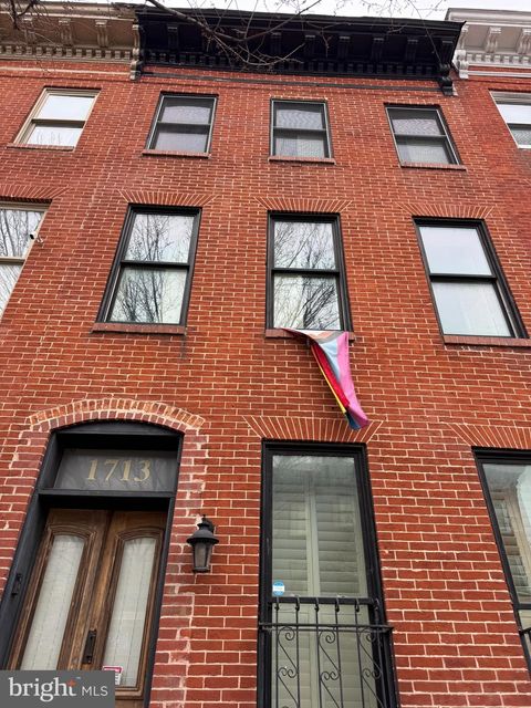 Photo of 1713 W Lombard Street, BALTIMORE, MD 21223 (MLS # MDBA2206788)
