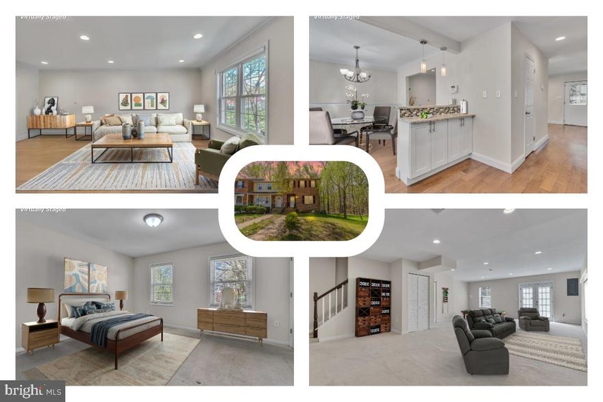 Back on market due to failed financing! 
Located in Upper Marlboro, 9029 Florin Way is a well-maintained end-unit brick townhome offering three bedrooms, two and a half bathrooms, and a thoughtful layout designed for everyday living.  

On the main floor, you'll find a spacious open-concept layout with wood flooring, recessed lighting, crown molding, and chair rail details that add warmth and character. The kitchen is equipped with granite countertops, a breakfast bar with pendant lighting, soft-close cabinets, and stainless steel appliances. A formal dining area provides space for gatherings, with easy access to the main living area.  

The upper level features three bedrooms and two full bathrooms, including an updated primary suite with a stylishly designed bath.  

The finished walkout basement includes a large recreation room, a laundry area w/ a washer and dryer, and access to the fully fenced backyard, creating additional space for relaxing or entertaining.  

Outdoors, enjoy the privacy of an end-unit location and a low-maintenance yard, with nearby walking paths and green spaces. A newly replaced water heater adds to the home’s practical updates.  

As part of the Brandywine Townhouse Association, residents benefit from included services such as trash removal, snow removal, access to community pools, and common area upkeep, all for a low monthly fee.  

Conveniently situated near major routes like Route 5 and Route 301, this location offers easy access to Washington, D.C., Joint Base Andrews, and other major employers. Shopping, dining, and entertainment options are nearby at Brandywine Crossing and the National Harbor. For recreation, explore local parks like Watkins Regional Park and Cosca Regional Park, or visit nearby attractions such as the Surratt House Museum. Public transportation options, including nearby Park & Ride lots and commuter bus routes, help streamline daily travel.