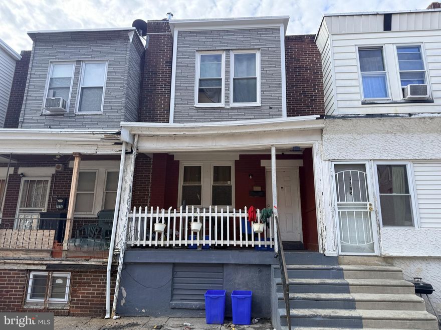Don’t miss this well-kept 3-bedroom, 1.5-bath row home located in the desirable Elmwood Park section of Philadelphia! This spacious home features a living room, dining area, and a eat-in kitchen—perfect for family meals. Upstairs offers three comfortable bedrooms and a full bath. The basement provides extra storage space, a convenient half bath, and plenty of storage options. Conveniently located near shopping, schools, parks, and public transportation, this home offers comfort, value, and easy city living. Schedule your showing today before it’s gone!