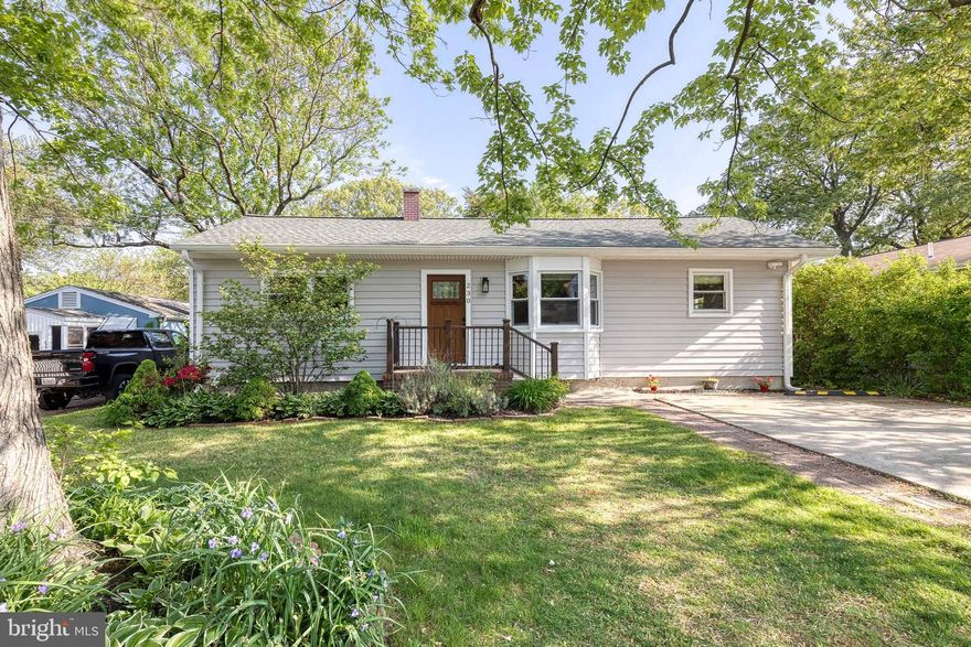 ***Offer deadline by Monday, 5/5/25 at 12pm. ***

Located in the desirable Garland Park area, this charming single-level, three-bedroom, two-bath rancher is thoughtfully laid out and filled with natural light throughout. The newly updated kitchen is bright and fresh, featuring stainless steel appliances, brand-new flooring, and modern finishes that make it a true centerpiece of the home. The bright, eat-in kitchen is ideal for both everyday living and entertaining guests. Throughout the rest of the home, you’ll find wood flooring, new carpeting in the bedrooms, and a fresh coat of paint that gives every room a clean, welcoming feel. The home features three nicely sized bedrooms, the primary suite includes a private bath, while two additional bedrooms offer flexibility for family, guests, or a home office.  Just off the living room, a cozy bonus room with a wood-burning stove provides the perfect space for a mudroom, study, reading nook or calm spot to unwind. The basement offers tons of storage space with built-in shelving, a washer and dryer, and a workbench with plenty of space for tools, working on hobbies or those DIY projects. Step outside, and you’ll find a gardener’s paradise. The nearly half-acre backyard includes two large garden areas, two sheds, and a greenhouse, all equipped with electricity and water, providing endless opportunities for gardening, storage, or workspace. Additional updates include new windows, siding, and a front door installed in 2022, and a new roof added in 2018. Enjoy outdoor dining or entertaining on the beautiful composite deck, built in 2021, overlooking the peaceful and private yard. The home is conveniently located near BWI airport, shopping, dining, and major highways for easy commuting. Plus, enjoy direct access to the BWI Hiker-Biker Trail—just a short walk from your front door. This move-in ready home truly has it all, schedule your private tour today!