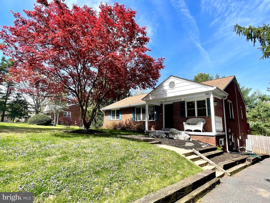 NEW PRICE!!!!    Welcome to this lovely 6 bedrooms 3.5 bathroom  home convenient  located in Damascus with easy access to Frederick and Carroll Counties. This amazing property offers the best of both worlds, close to town and the beauty  and tranquility of country life  as well as a  cottage/guesthouse  fully equipped with a kitchen, lounge area, a loft bedroom and bathroom.
A welcoming  front porch sets the tone for the warmth found inside. The main level features  a combination living/dining room with a cosy wood burning fireplace, three good size bedrooms, laundry area, one full bathroom and a powder room inside one the bedrooms that could be converted into a full bathroom. 
The eating space kitchen has access to the oversized  deck ideal for creating the perfect gathering place for entertaining.  The expansive lower level offers heated floors, separate HVAC wall unit, a fireplace in the oversized family room, 2 large bedrooms, a full bathroom, laundry room and a  kitchen with a standing pellet stove with access to the backyard porch, ideal for enjoying the peaceful rear views. The property is fully fenced & plenty of parking space. The HVAC/roof and water heater are approximately  5 years old.   This home is a must see....just imagine the possibilities!