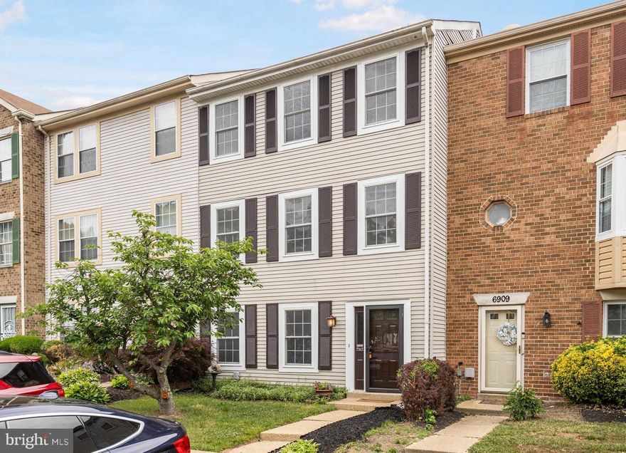 OPEN HOUSES CANCELLED for SAT 7/1 & SUN 7/2. Offer Deadline is 5:00pm on Saturday, July 1st. Magnificent updated townhome located in the beautiful and serene community of Woodstream East in Lanham. Tastefully designed and freshly painted throughout, the main level has New carpet and New hardwood floors in the living room, dining room, and eat-in kitchen with island, pantry, New refrigerator and oven, and a half bath in the hall.  Upstairs on the 2nd level enjoy relaxing in the spacious and bright family room with fireplace, and walk through the New sliding glass doors onto the upper deck overlooking the backyard.  There are 2 large bedrooms with walk-in closets, and a full bath  adjacent to one of the bedrooms with hallway access, and a laundry room on this level. On the top level is the Primary’s Suite with vaulted ceilings, a skylight, walk-in closet and full bathroom. This summer you will enjoy spending time outside with family and friends on the refinished upper level deck and lower level patio and yard with a freshly painted privacy fence. Conveniently located near parks, shopping, dining, and quick access to local commuter routes, the Metro, and the MARC.  Don’t wait, schedule your tour today!