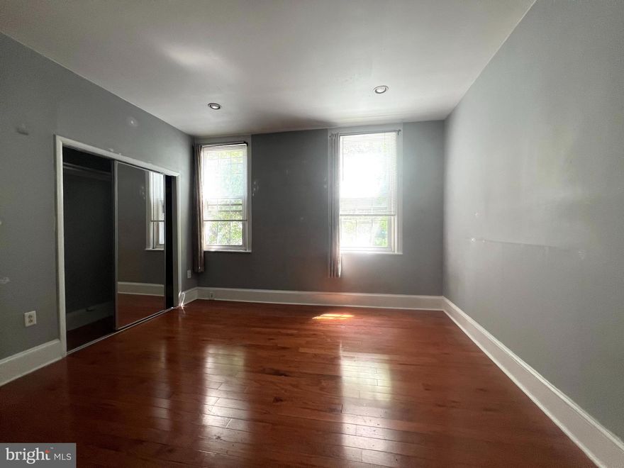 Excellent location! This apartment with walking distance to all center city entertainments, Restaurants, Shoppings. minutes to all university, Sport-Complex. Interstate Highways. This second-floor apartment consists of nice size bedroom, open kitchen and living room, full tile bathroom, hardwood floor, washer & dryer, microwave, refrigerator ready to occupy. Located just two blocks away from The Avenue of the Arts and Broad St subway line. Available in 3/15/24.