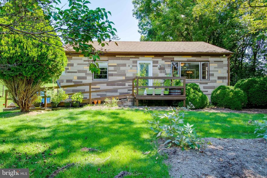 OPEN HOUSE CANCELLED!!!!                        5 minutes to MARC TRAIN!! One hour by MARC to DC station.   Fantastic new price! Priced to sell! Open this Sunday, Sept 20th from 1 to 4 pm.   Lovely 2 bedroom with finished walk up basement nestled in the charming and historic Taylorstown community just two miles from the Potomac River and walking distance from Catoctin Creek and the Creek's Edge Winery.   The masonry tile exterior is mostly maintenance-free, the lovely front deck greets you upon entry.  Spacious living room is open to the light filled dining area with bay windows  Adjacent is the updated kitchen with gas cooking, raised panel maple cabinetry, recessed lighting, wood look flooring and ceramic tile backsplash.  There are two generous sized bedrooms, one with built-in cabinet and shelving.    The updated bathroom has ceramic tile surround and flooring along with the updated cabinetry.  The finished basement has ample space to have a family room and a guest room, or just a fantastic,  large recreation room! There is built-in shelving and closet storage.  There is also plenty of storage on the laundry room side of the basement.  This home has a 3 bedroom septic. (new 1000 gallon tank installed in 2016) and a walk up basement so there is room to build a 3rd bedroom if desired.   HVAC installed in 2019. Basement Windows installed in 2020.   Don't miss this wonderful home!