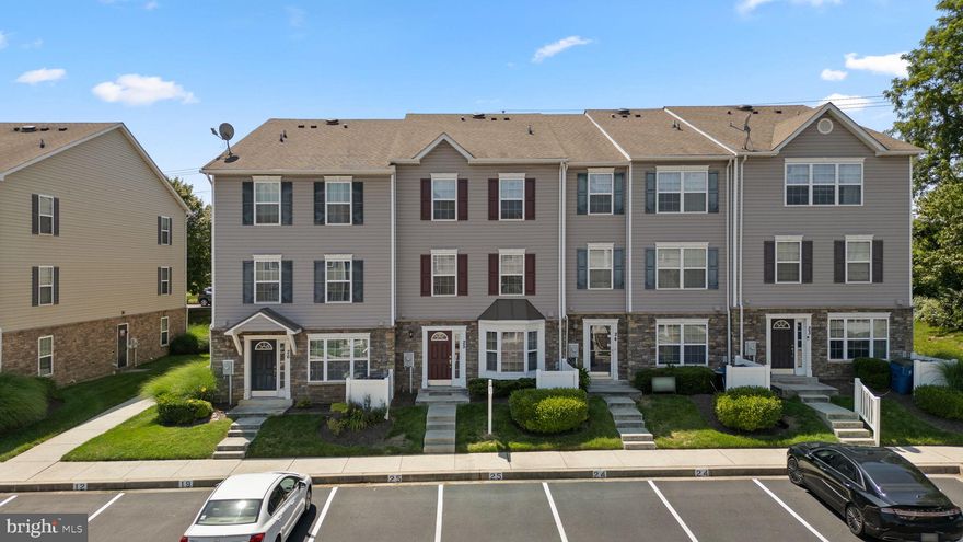 Don’t miss this beautifully maintained townhome in the heart of Eldersburg! With over 1,600 square feet across three finished levels, this spacious home has been freshly painted and features brand-new carpet on the upper floors. The main level offers an open-concept layout with gleaming hardwood floors, a bright living room with bay window, and a large eat-in kitchen with breakfast bar and ample cabinetry.
Upstairs, two well-sized bedrooms share a full bath, while the private top-floor primary suite boasts a walk-in closet and an en-suite bath with double vanity, soaking tub, and separate shower. Additional highlights include upper-level laundry and two assigned parking spaces.
Enjoy low-maintenance living with fees that cover water, sewer, trash, snow removal, lawn care, exterior building maintenance (including roof and siding), parking lot maintenance, reserve funds, and more. Community amenities include a tot lot, outdoor pool, and beautifully maintained shared grounds. Conveniently located near shopping, schools, and major commuter routes, this turnkey home sits in Carroll County’s highly sought-after Freedom District.