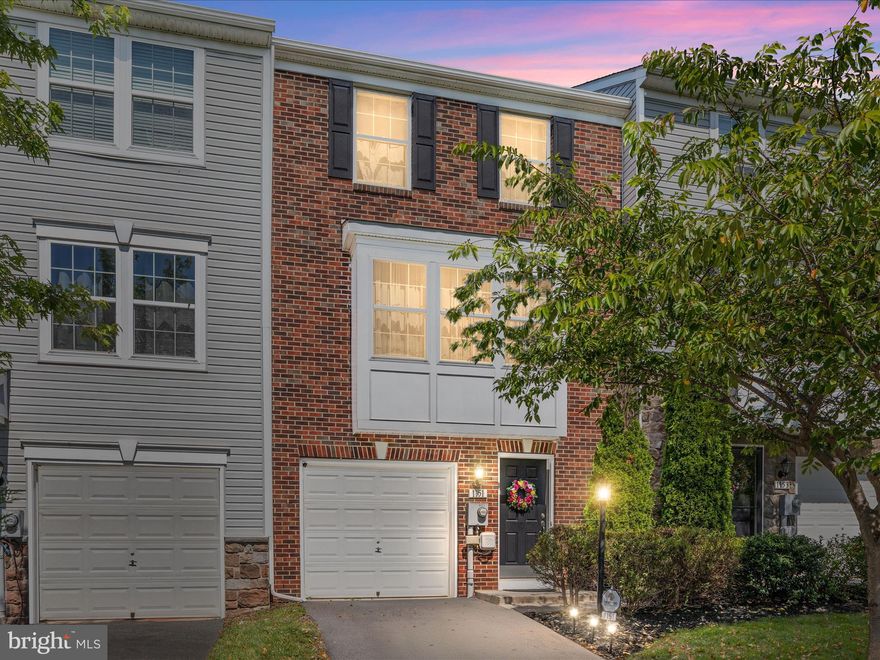 Welcome to your dream home! This stunning brick-front townhouse is located in the highly sought-after Fairfax Crossing subdivision in Ranson, WV.   Featuring 3 full bedrooms, two full baths and two half baths, with the  living room gleaming with elegant wood flooring and crown molding.  The kitchen boasts granite countertops, dining space, chair railing, and wainscoting for a touch of sophistication. The spacious primary bedroom has an en-suite master bathroom featuring double sinks, a shower stall, and a soaking tub.  The lovely second floor deck offers the perfect outdoor space.  All this conveniently located near shopping centers and restaurants, historic Harpers Ferry and minutes away from Charles Town.  
Don’t miss this opportunity to own a piece of luxury in Fairfax Crossing and experience the charm and elegance this home has to offer!