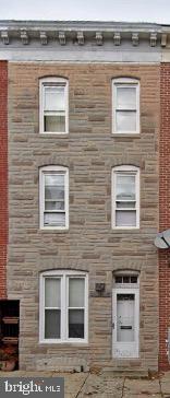 Investor alert! Property being sold strictly as is. Possibilities are endless with this 4 bedroom 1.5 bath three floor row home. The property is located only a few blocks from Patterson Park!! Great location.
