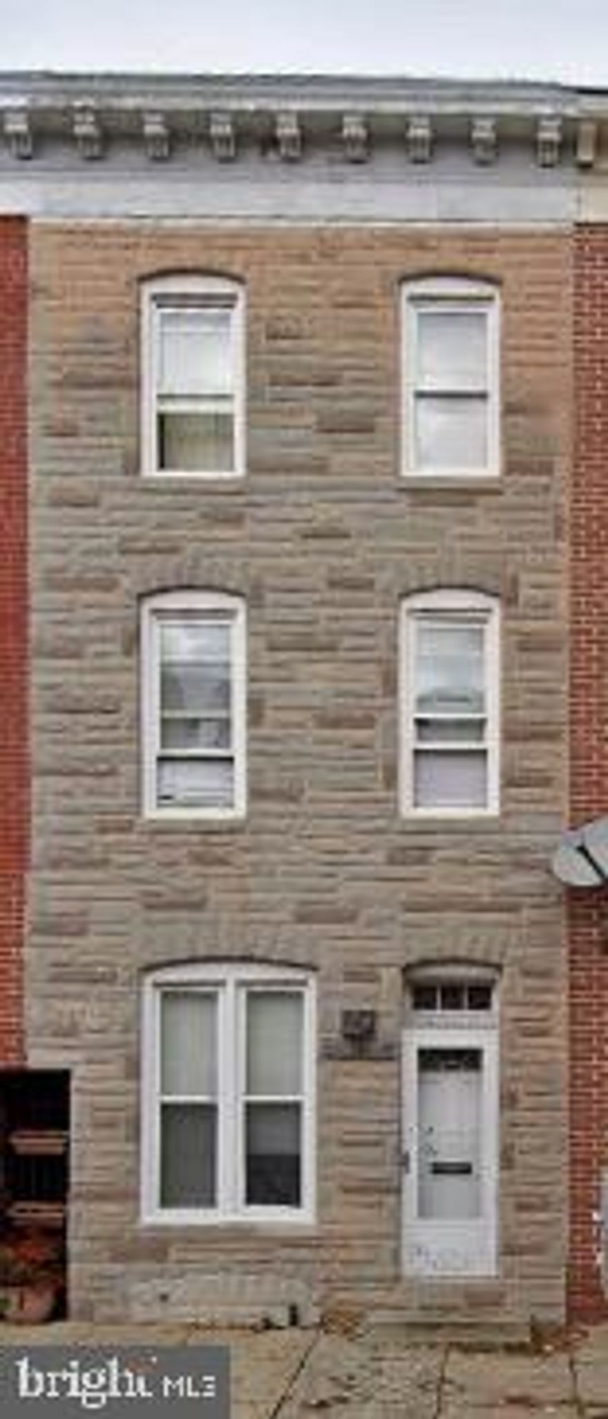 Investor alert!  Property being sold strictly as is.  Possibilities are endless with this 4 bedroom 1.5 bath three floor row home.  The property is located only a few blocks from Patterson Park!!  Great location.