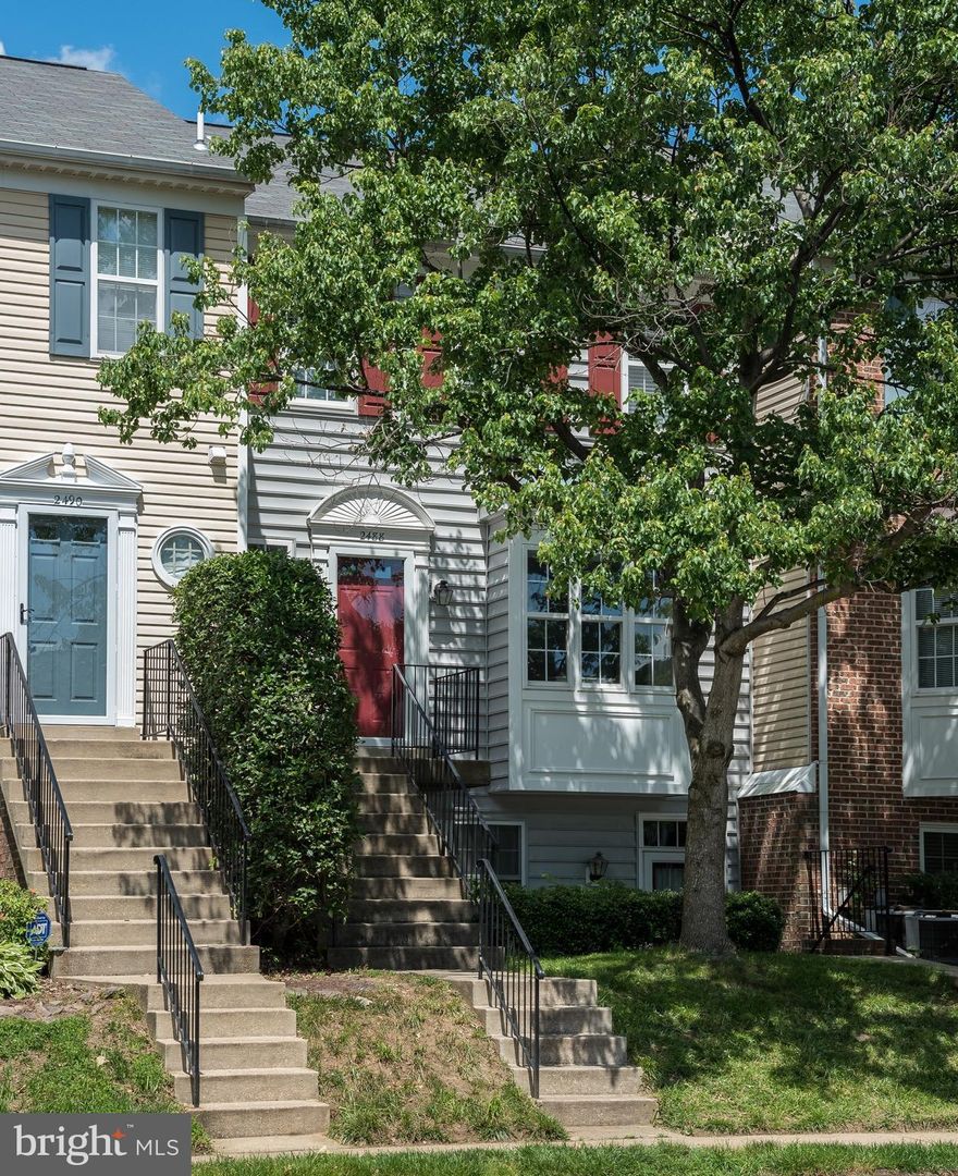 Look no further, this is home! Beautiful upper level unit with 3br, 2.5ba and so much to offer, including newly updated bathrooms, brand new carpet on  second floor, updated kitchen and fresh painting throughout. Lower level consists of laundry room and walk out to backyard. Comes with 2 parking spots. Convenient access to hwys to travel to DC and Baltimore.