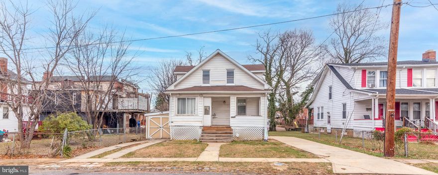 List price is Opening Bid at The Online Only Auction Sale to Be Held on The Auctioneers Website – Bidding begins Thursday, January 08, 2026 & ends Tuesday, January 13, 2026 at 1:00 PM.Charming Cape Cod–Style Home Located in the Desirable Gwynn Oak Neighborhood of Baltimore City, Offering an Excellent Opportunity for Both Homeowners and Investors. Offering approximately 1,810± square feet of living space, this home features 2–3 bedrooms, 2 full bathrooms, and a partially finished lower level, all situated on a 0.16± acre lot. The main level includes an entry foyer, living room, and separate formal dining room, along with a kitchen and convenient main-level laundry. Wood flooring highlights the main living areas. The upper level offers two bedrooms with hardwood floors and a full bathroom. The lower level includes a full, partially finished basement with a large open unfinished area ideal for storage or future expansion, plus a full bathroom. Additional features include two separate driveways, a covered front porch, a rear deck with outdoor bar, and a fenced backyard. Ample storage is provided by both front and rear sheds, along with a children’s playground area.