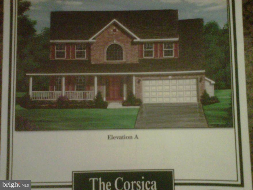 Non-contingent only! READY IN December(This lot only) 2450+sq ft THE CORSICA W/ FULL WRAP PORCH!. FULL BASEMENT,  first floor playroom/office  HUGE FAMILY ROOM .PRICE REFLECTS $30,000 in upgrades included FREE! Granite countertops,designer ceramic baths, additional hardwood ALL INCLUDED, Come see us! Model home at 301 N. Brook Drive.Open 11- 5 daily exc Wed.