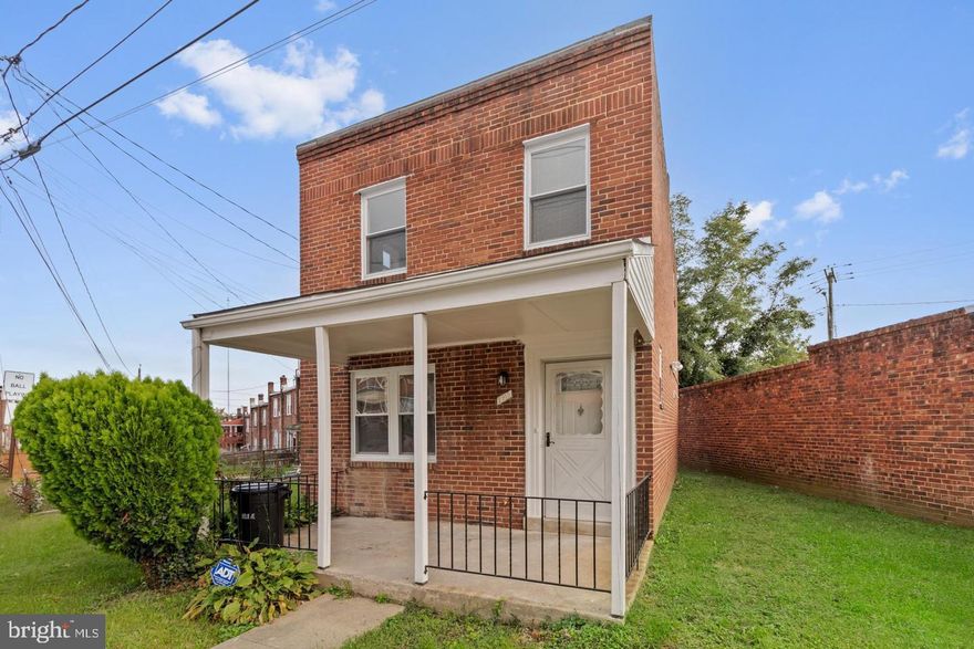 This renovated 3-bedroom, 2-bath detached home in Baltimore City is a rare find at an affordable price. The home features modern upgrades throughout. With upgraded flooring, a new roof, fresh paint, and fully renovated bathrooms, this home feels brand-new!  Plus, enjoy use of the detached garage space for extra storage (could also fit a smaller vehicle).  Enjoy the privacy of a detached home, paired with the convenience of dedicated, off-street parking.  Don’t miss out on this great opportunity!  Applications to be made through Apartments dot com.