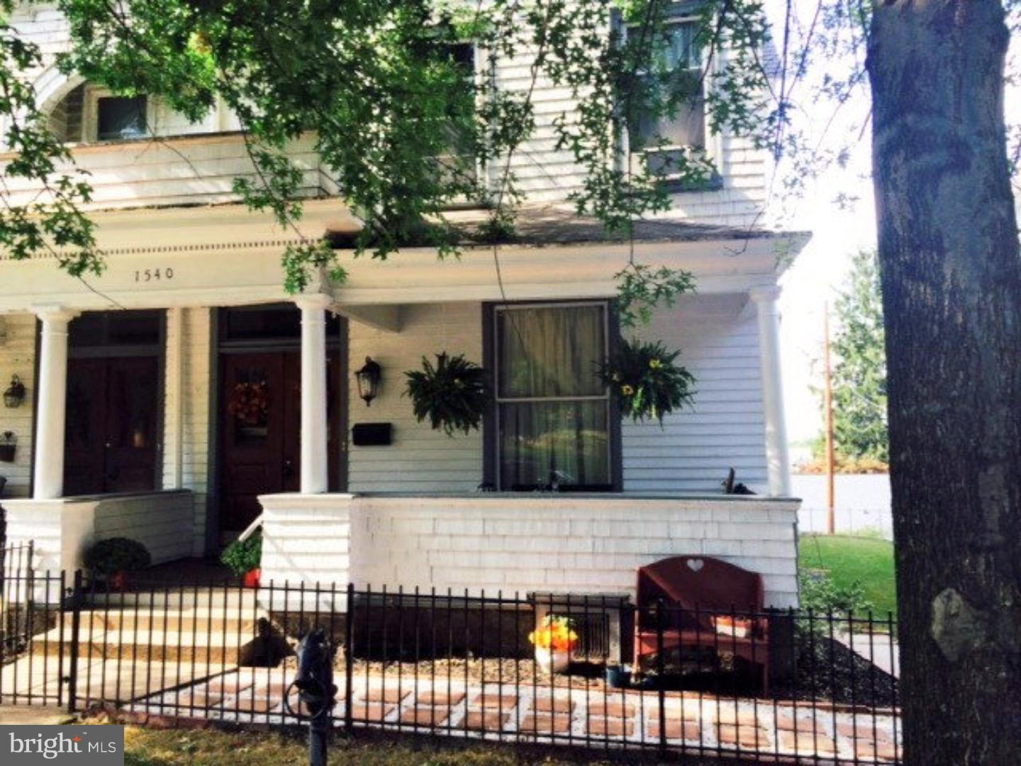 Larger than most single homes with all the room you need, and new efficient gas hot-air heating cut the bills in half! This exceptional home has charm and character throughout, original woodwork, hardwood floors, 1st fl. full bath, family room, beautifully remodeled kitchen with newer tiled floors, countertops, appliances, walk-thru pantry area, dual staircase, and amazing 2nd fl. bath. Second-fl.laundry. On-demand gas hot water. Fenced yard & more. Located on tree-line street in beautiful neighborhood.