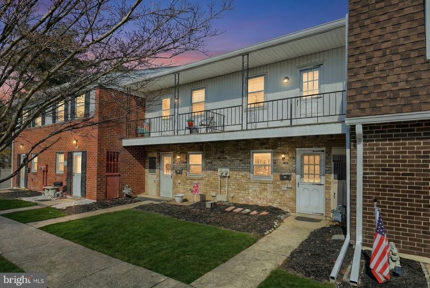 Move in ready 2-bedroom, 1 bath condo in Colony Park, offering low‑maintenance living in a convenient location. Enjoy newer laminate flooring in the kitchen and hallway, plus peace of mind with a newer heat pump and water heater. The home features a second‑floor balcony for relaxing outdoors, along with a rear patio and storage shed for added space. Perfectly situated to Route 30, I‑83, shopping, and dining, making commutes to Hanover, Harrisburg, Lancaster, or Maryland simple and efficient. The monthly condo fee covers an impressive list of services, providing exceptional value and easy living.