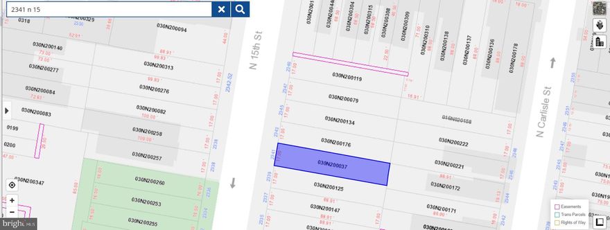 Great opportunity to own 1510 sqft lot in a vibrant North Philadelphia. The Lot is 17' by 88.91' and it is zoned RM1 which permits (3) THREE UNITS BY RIGHT. There are multiple active and completed new construction projects within close proximity. Conveniently located near public transportation and Temple University Main Campus, it’s an ideal site for builders looking to make an impact. Buyers are advised to conduct their own due diligence to verify all zoning and development possibilities.