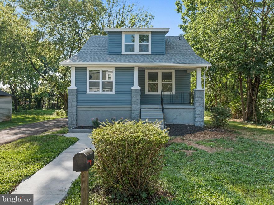 Your completely remodeled home awaits!! Craftsman exterior with a modern renovated open interior makes this home truly unique. This 3 bedroom 3 1/2 bath home boasts a first floor bedroom and two separate en-suite rooms upstairs. A finished basement with exposed stone and a large level backyard make this house perfect for entertaining. This one is a must-see!