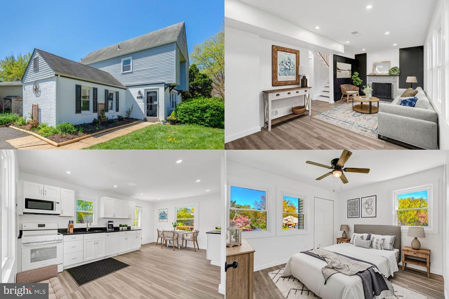 Welcome to this beautifully remodeled single-family home, perfectly situated in a desirable area with NO HOA and just minutes from shopping and dining. This charming residence features luxury vinyl plank (LVP) flooring throughout, offering both style and durability. As you step inside, you're greeted by a warm and inviting family room centered around a cozy fireplace with a stunning accent wall—creating a stylish focal point and a perfect spot for relaxing or entertaining.

The remodeled kitchen is a true highlight, featuring modern cabinetry and an open layout that seamlessly overlooks a casual dining area, making mealtime a joy. A convenient half bath is located on the main level, and the garage has been thoughtfully converted into a spacious bonus room—perfect for a home office, gym, playroom, or guest suite.

Upstairs, you'll find a large owner’s suite complete with an attached full bath, providing a peaceful retreat. Three additional generously sized bedrooms and a full hallway bath offer plenty of space for family or guests.

Step outside to enjoy the natural surroundings on the backyard deck—ideal for morning coffee or evening gatherings. With its prime location close to everyday conveniences and modern upgrades throughout, this home offers the perfect blend of comfort, style, and functionality.

Don’t wait to make this your HOME—schedule your tour today!