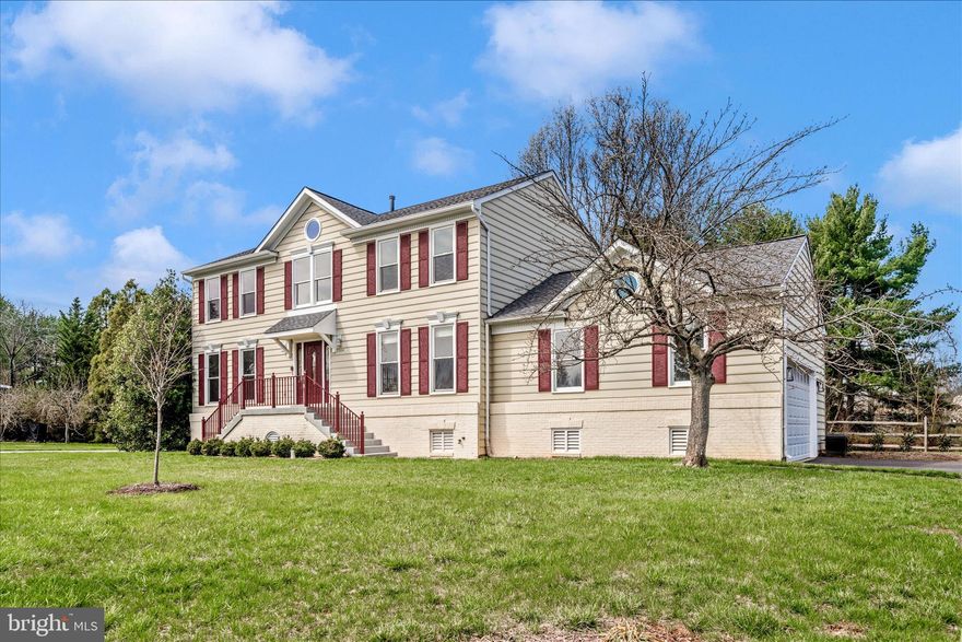 Prime Poolesville living in Seneca Chase development’s former model home! This 6 bed 4 bath traditional has seen recent renovations to the primary suite as well as the finished basement! The main level offers a inviting formal dining room, large living room or home office, a kitchen with stainless appliances and large center  island. Enjoy the breakfast nook with bay windows and sliding doors leading to the deck overlooking the large fenced  backyard. The kitchen extends to the family room featuring a brick, wood burning,  fireplace with recently re-done fire box and wall of built-in shelving and display space.  Head up the staircase to the second floor landing overlooking the foyer and enter your full primary suite. Primary suite features dedicated mini-split, tall cathedral ceilings, a walk-in closet, and  bathroom boasting a large, dual faucet (dual source for endless hot water pressure!) tiled shower, with glass doors, and a heated dual vanity mirror that won't fog from hot showers! A full hall bath, large linen closet, and three well sized bedrooms round out the second floor's features. In the basement find the recently remodeled two bedrooms, full bath, a private entrance from the backyard, and utility room with storage! Enjoy your backyard from the raised wood deck or stone patio and let your pets roam free in the fully fenced rear yard. Oversized two car garage features plentiful storage space,  interior track lighting, and EV charger wall plug already installed! Mature trees and curb appeal abound with sidewalk access to the nearby bus stop and close proximity to one of Poolesville's most feature packed recreation areas and trail systems at Stevens Park! Poolesville schools, small town living, quick access to River road, State Route 28, and everything Montgomery County's Agricultural Reserve has to offer!