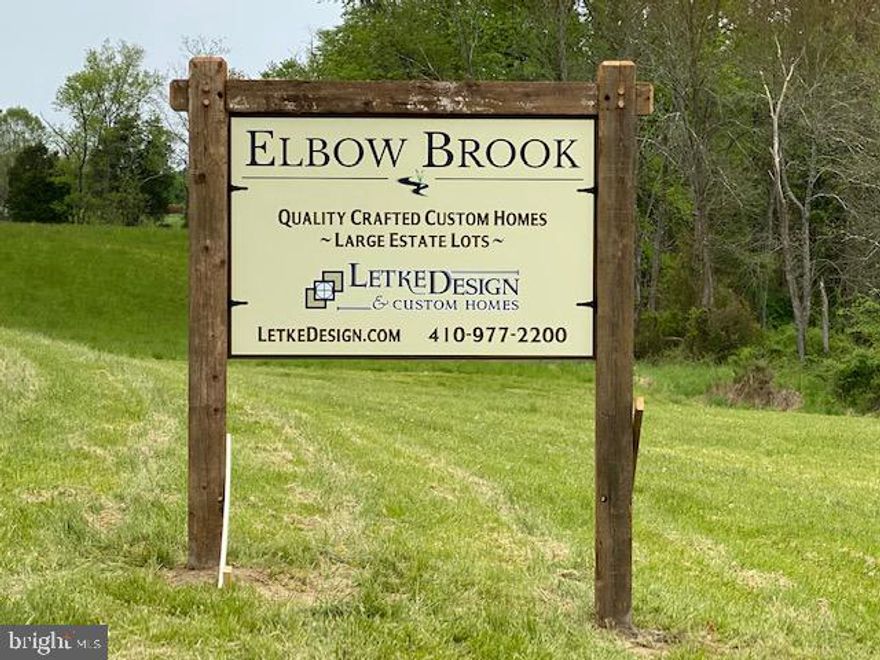 CUSTOM HOME COMMUNITY CONSISTING OF 6 LARGE ESTATE LOTS WITH VERY PRIVATE ONE-OF-A-KIND SETTING.  LOCATED ON ONE OF THE LAST LARGE PARCELS OF LAND IN THE HEART OF FALLSTON ON WATERVALE ROAD.  PARTIALLY OPEN AND PARTIALLY WOODED, ROLLING TERRAIN WITH GENTLY FLOWING CREEK.  HOUSES WILL BE  SET BACK OFF THE ROAD,  ACROSS THE CREEK AND PRIVATE BRIDGE IN A MAGNIFICENT  SETTING,  AND YET MINUTES TO SCHOOLS AND SHOPPING. BEAUTIFUL 25.8 ACRE LOT THAT IS TRULY ONE-OF-A-KIND AND A NATURE LOVERS DREAM.  MOSTLY WOODED, AND GENTLY  ROLLING, WITH SEVERAL ACRES CLEARED AND OPEN FOR THE PERFECT HOMESITE.  THE HOMESITE GENTLY SLOPES  TO THE REAR AND OFFERS THE OPPORTUNITY FOR A WALKOUT AND FINISHED LOWER LEVEL AND OUTDOOR LIVING SPACE  FACING THE  VALLEY  TO  THE REAR OF THE HOME WILL LOOK DOWN OVER A PARTIALLY WOODED AREA WHERE THE STREAM AND NATURE PROVIDE A PRIVATE HAVEN AND PLENTY OF ROOM TO EXPLORE.