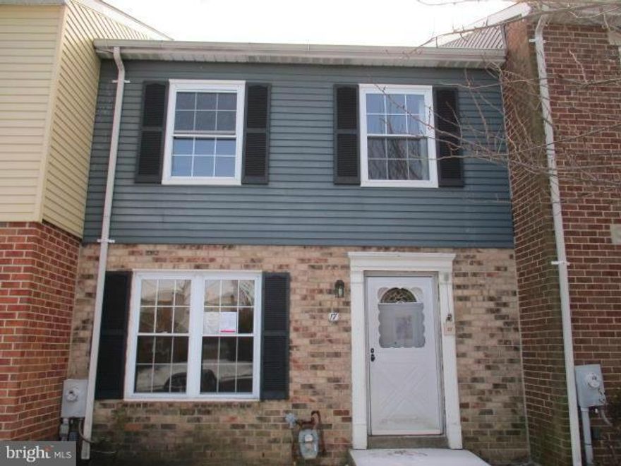 Upton Village North features a 3 level town home with deck off rear dining room .Open floor plan on main level with living & dining room , half bath and kitchen with breakfast bar. Upper level has 3 bedrooms with generous closet space and full bath. Full lower with lots of room to finish. Walk out level to patio area and rear yard. Close to schools and shopping . Easy access to 695 and Towson Sta