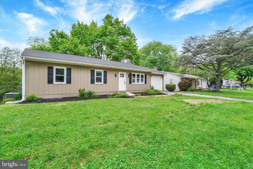 Welcome to 521 Benyou Lane! This completely remodeled rancher offers three spacious bedrooms, two brand new full bathrooms, and thoughtful updates throughout. The home features new LVP flooring, new baseboard trim, fresh paint, a brand new roof, new windows, new central air, and a new mini-split system for the walkout basement.

The dining room opens into a large family room, creating a comfortable and functional layout. The basement offers even more usable space with a new laundry room, a large storage/utility room, beautiful exposed brick, and a huge recreational room with plenty of potential for the next owner to make it their own.

Sitting on a quiet road with no through traffic ending in a cul-de-sac, this property offers a peaceful setting cascading down to mature trees, with a spacious backyard and patio to enjoy some outdoor living. The home backs up to a small farmette, meaning no new homes will be built directly behind it.

Conveniently located just minutes from schools, five minutes to Interstate 83, close to shopping, and less than 20 minutes from Harrisburg, this home offers the perfect mix of updates, space, privacy, and accessibility. Don't miss your chance to see this stunner because it won't last long!