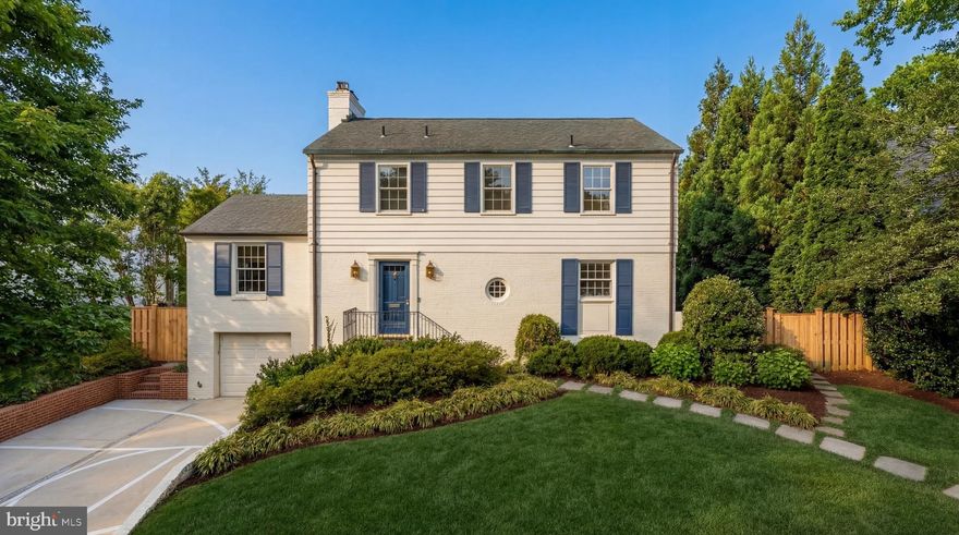 Set within the established streets of Westmoreland Hills, 5303 Duvall Drive presents a composed and private setting, where mature landscaping and layered greenery create a serene sense of arrival. Framed by flowering trees and thoughtful plantings, the approach establishes a tone of quiet refinement that carries throughout the home.

Inside, a welcoming foyer introduces interiors defined by oak hardwood flooring and a natural, flowing layout. The main level unfolds with intuitive connectivity, where the living room, anchored by a fireplace with built-ins, is filled with soft natural light and framed by views of the surrounding landscape. The dining room continues this sense of proportion and openness, seamlessly connecting to the kitchen, where clean-lined cabinetry, stone surfaces, and stainless-steel appliances are thoughtfully positioned to capture multiple exposures and garden views.

French doors extend the living experience to a covered, screened-in porch, creating a seamless dialogue between indoor and outdoor living. Surrounded by mature plantings, the setting feels both private and composed, while a stone terrace and garden path lead to the rear yard. A garden patio rests quietly beneath the trees, offering a peaceful setting for outdoor seating or quiet retreat. A secondary family room provides a more relaxed environment, anchored by a second fireplace, while a main-level bedroom with an en-suite marble bath offers versatility for guests or a private office.

Upstairs, the home offers well-proportioned bedrooms arranged with balance and intention. The primary suite is set apart, while additional bedrooms are generously scaled and share access to a marble-appointed hall bath. The lower level extends the home’s livability, centered around a large recreation room with a fireplace and dual walk-up access points to the exterior, enhancing both functionality and connection to the grounds. A powder room, dedicated laundry area, additional flexible room, and direct access to the one-car garage complete this level.

With a well-balanced layout, abundant natural light, and established landscaping, 5303 Duvall Drive delivers a thoughtful blend of comfort and design, where everyday living unfolds with quiet ease and enduring appeal.