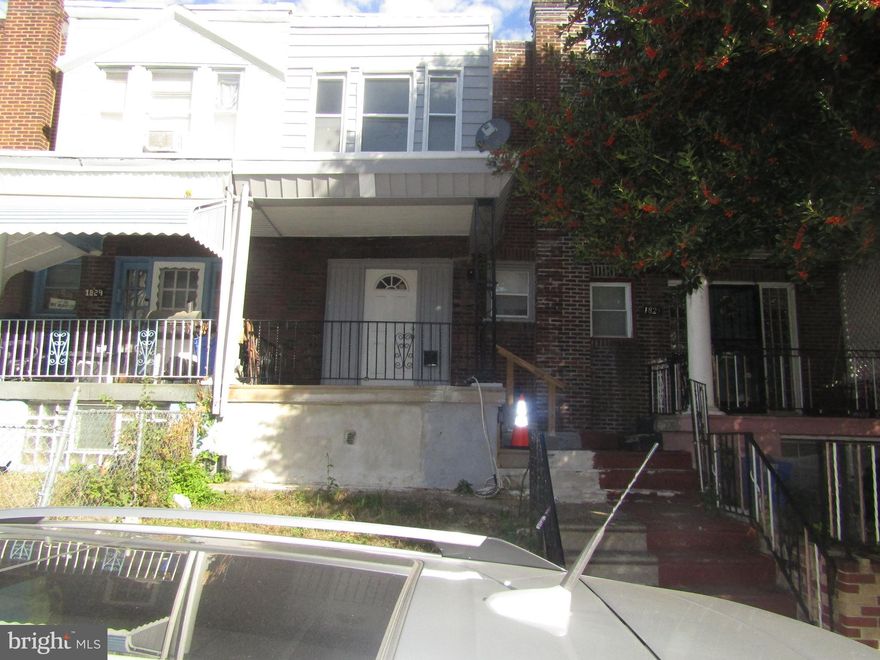 Excellent opportunity in Logan. 3 bedrooms and 1.5 baths.  Nice quiet block with plenty of parking. Spacious rooms with plenty of closet space. Location is optimal, close to public transportation and major highways.  Being sold as is, inspections are for informational purposes only. Schedule your showing today, you don't want to miss this.