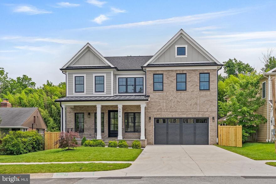 Welcome to 5818 Ipswich, Bethesda MD, a brand-new haven of comfort and style. This spacious, 4851 square foot gem is nestled on a generous lot, providing an ideal blend of indoor and outdoor living. With six bedrooms and six bathrooms, this home is designed for modern living, while maintaining a timeless charm that's sure to captivate.

Upon arrival, you're greeted by a striking brick facade, setting the stage for the quality and craftsmanship within. Step inside to discover a well thought out open floor plan, seamlessly integrating the main living areas. The main floor features a bedroom and full bath, offering flexibility for various living arrangements without any bias.

As you ascend to the upper level, you'll find a large loft, perfect for a multitude of uses. Whether you envision a game room, home office, or fitness studio, this space can adapt to your needs.

For those with a penchant for fine wines, the wine cellar will be a delightful surprise. Here, you can store your collection in optimal conditions, ready for your next dinner party or quiet evening at home.

On the lower level, the basement offers walkout stairs, providing an additional access point to the home and enhancing the flow of indoor-outdoor living.

The exterior of the home is equally impressive, boasting a covered patio in the back and a covered porch. These outdoor spaces invite you to enjoy the surrounding greenery, whether you're sipping your morning coffee or hosting a summer barbeque.

Situated in the welcoming community of Bethesda, this home offers a blend of tranquility and convenience. Local amenities are just a short drive away, ensuring you have easy access to everything you need.

In summary, 5818 Ipswich is more than just a house - it's a lifestyle. This property offers a harmonious blend of comfort, style, and practicality, ready to welcome its next residents. Whether you're a seasoned homeowner or purchasing for the first time, this home is a canvas ready for your personal touch. We invite you to come and experience it for yourself.