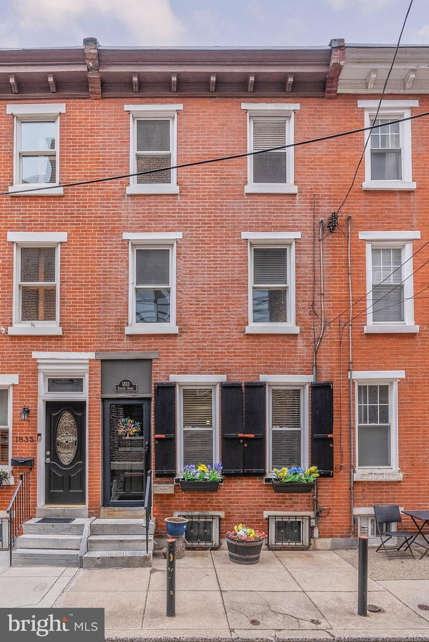 Nestled on one of Logan Square’s most picturesque cobblestone streets, this beautifully updated 4-bedroom, 2-bath home blends historic charm with modern upgrades. Enjoy the privacy of a one-block-long street while being just steps from Center City’s best dining, shopping, and cultural landmarks.

Recent updates include a brand-new roof, new water heater, and a stunning gas fireplace. Inside, gleaming hardwood floors, recessed lighting, and elegant millwork enhance the home’s character. The gourmet kitchen boasts custom wood cabinetry, quartz countertops, and high-end stainless steel appliances. Luxurious bathrooms feature custom tile work and a spa-like soaking tub.
A private backyard offers the perfect retreat, while the fully finished basement provides extra storage and a laundry area with an LG washer and dryer. With four spacious bedrooms, including options for a home office, this home is as functional as it is charming.
Located just minutes from Logan Square Park, the Art Museum, Whole Foods, and Trader Joe’s, with easy access to public transit and major highways. Don’t miss this rare opportunity—schedule your private tour today!