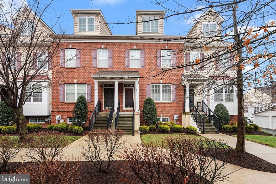 Simply stunning!  This beautiul home is nestled within a charming cluster of classic colonial-style townhomes,  just steps away from everything the Borough has to offer.  Gorgeous hardwood floors grace the entire main level, while the open layout creates an effortless flow for both everyday living and  entertaining.  Start your mornings with a quiet cup of coffee along with the sunrise on the inviting  rear deck.  Upstairs, the spacious primary suite offers a peaceful retreat, with a lovely full bath with double sink vanity, changing area and ample closet space.  Two additional generously sized bedrooms and a well appointed full bath complete the upper levels.  The finished basement provides valuable bonus space and is ideal for relaxing, watching TV, exercising or creating a fun game room.   Get to know the Borough which boasts an abundance of community friendly activities along with a farmer's market, summer concert series, local parks, a community pool, First Friday events and a variety of popular restaurants and breweries.  Commuting is a breeze with nearby train access to the city for work, dining or entertainment.  This is a must see home.   Make your appointment today!