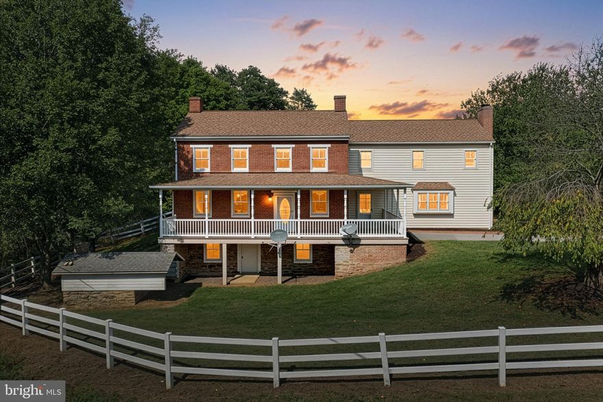 Welcome to 8219 Lehman Rd! This charming historic farmhouse seamlessly blends old-world character with modern amenities. The home features a spacious open-concept kitchen and living room, first-floor laundry, and a full bath for convenience.
Upstairs, the expansive primary suite offers a private balcony, en-suite bath with soaking tub and walk-in shower, and a cozy gas fireplace. A versatile loft provides the option of a third bedroom, office, or flex space.
Outside, a large deck creates the perfect setting for entertaining, while the barn offers endless possibilities—whether you envision a workshop, studio, storage for vehicles, or even housing for animals.

Set within the desirable Dallastown School District, this property boasts sweeping views of York County’s rolling farmland, all while being just minutes from shops, schools, and I-83 for an easy commute.