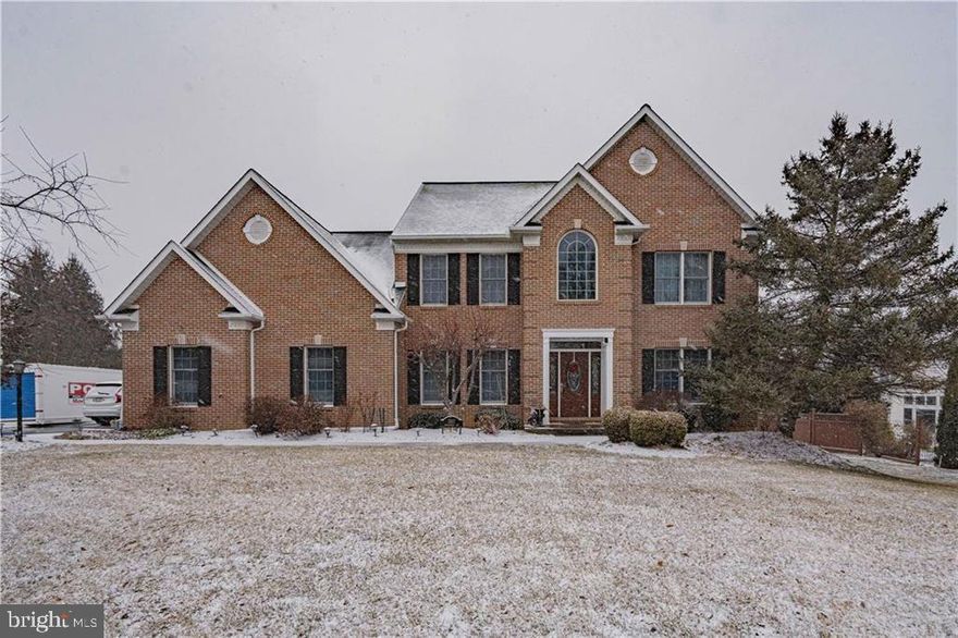 Welcome to an exquisite luxury executive home nestled in Center Valley, PA, offering an opulent blend of sophistication and comfort. Set upon a charming Colonial architecture, this distinguished residence boasts a 3,972 square feet of meticulously designed living space, harmonizing classic elegance with modern amenities. Step inside to discover the unparalleled craftsmanship evident in every corner, from the gleaming hardwood floors that impart an air of timeless elegance, to the spacious layout that invites ease and function. The heart of the home unfolds in the expansive living areas, perfect for both grand entertaining and intimate gatherings, inviting you to envision evenings of indulgence and leisure. Each of the four generously proportioned bedrooms is a sanctuary of tranquility, including a grand primary suite that promises luxury and relaxation, complete with a magnificent ensuite bath. The LL features a beautifully finished space with a custom bar area that epitomizes sophistication—ideal for hosting lavish soirées or enjoying a quiet evening in. Positioned within the coveted Southern Lehigh SD, this home offers not only unparalleled living standards but also proximity to renowned educational institutions. With seamless access to all major routes and the vibrant Promenade shopping area, convenience meets luxury at every turn, offering an effortless lifestyle of comfort and prestige. Discover refined living in this stately residence.