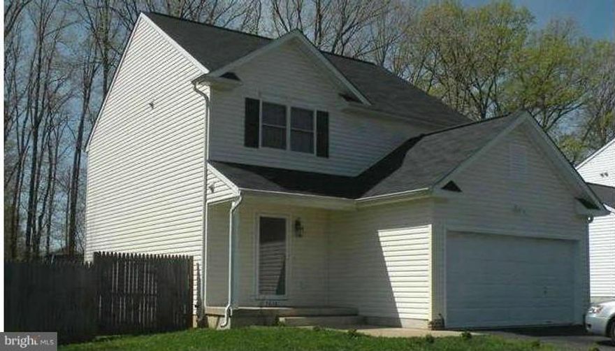 adorable 2 lvl colonial is situated in a cul-de-sac and offers 3 brm, 2 1/2 ba, 2 car gr & the perfect fenced in backyard for entertaining that backs to trees! The large MBR (will fit king size bed & furniture!) has a MBA with walk-in closet! The up stairs hallway has plenty of room for a home office, hwk space, craft area, coupon area etc, min to back roads shopping, park, VRE & commuter lots!