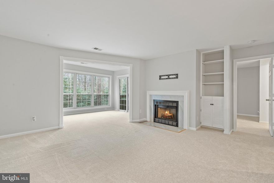 A beautiful condo in the Bristol house community, this condo’s layout provides everything you need. Two en-suite bedrooms with walk-in closets and newly remodeled bathrooms. A spacious living room with wood burning fireplace and an open concept design leading to the sun room and outdoor balcony which includes a large storage room.  The large balcony overlooks a beautiful forested area with miles of trails giving you a relaxed feeling and fresh mood. The entire unit has new carpet,  fresh paint , a new water heater and hood.
Enjoy the tennis court and swimming pool within walking distance, along with a close proximity to the Wiehle-Reston metro, Reston Town center, dining, shopping and more.  
Come and make this your home today!