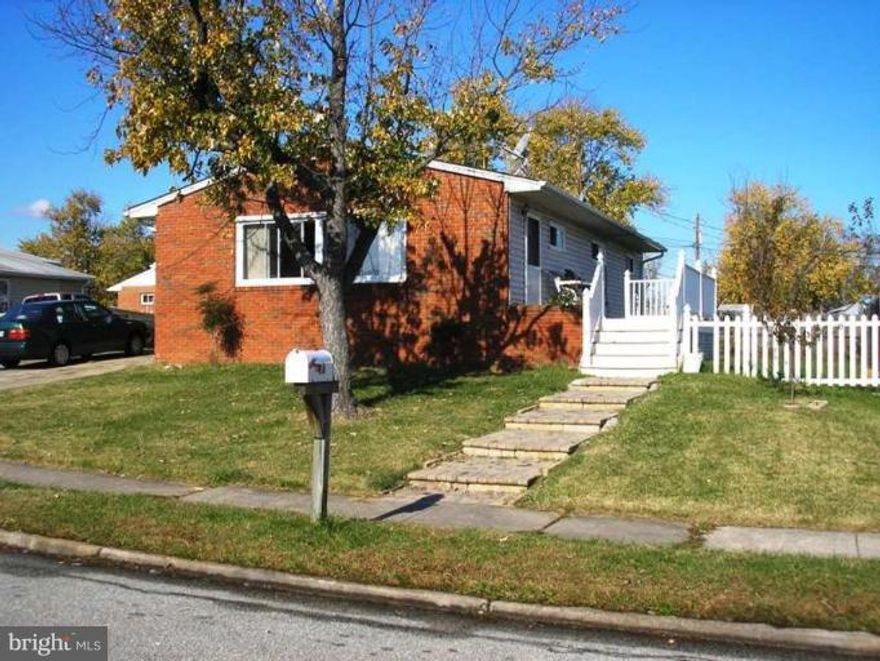 A great chance to renovate and make this large Rancher your dream home. Lots of room to adapt for a large family. Currently set up as Living room, dining area, kitchen, 3 Bedrooms and 1 bath on the upper level and a huge lower level with a rough in for another full bath. New HVAC system. Come and see!