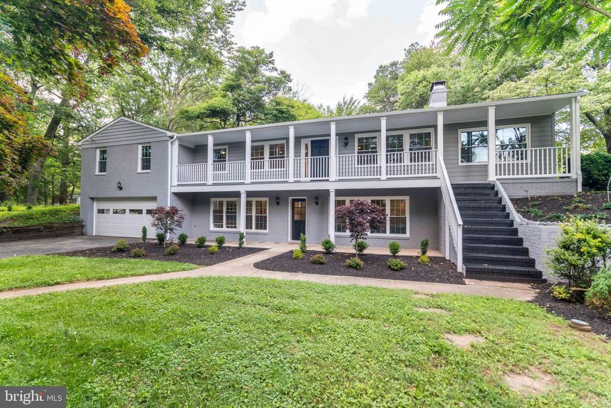 Fully renovated 4 BR 3 BA raised rancher with 3,500+ sf of finished space on secluded 2.6 acres (3 sep. lots)! privately located in Phoenix, but convenient to Towson, Hunt Valley, 695 and 83. Step inside and enjoy an entirely rebuilt interior among mature trees. Main level: New hdwd floors; open concept living/dining/kitchen w/FP; MBR w/en suite marble bath & walk-in closet; 2 more BR on main floor w/large full hall bath; office/playroom; Walkout LL: Large family room w/FP, bedroom and full bath. 2 car attached garage. Updated with today's buyer in mind - 2 zone HVAC, Energy Star windows, new stainless appliances, granite counters, 400 sf outdoor cabana w/power to stay cool in the shade. Paved sport court (as-is).