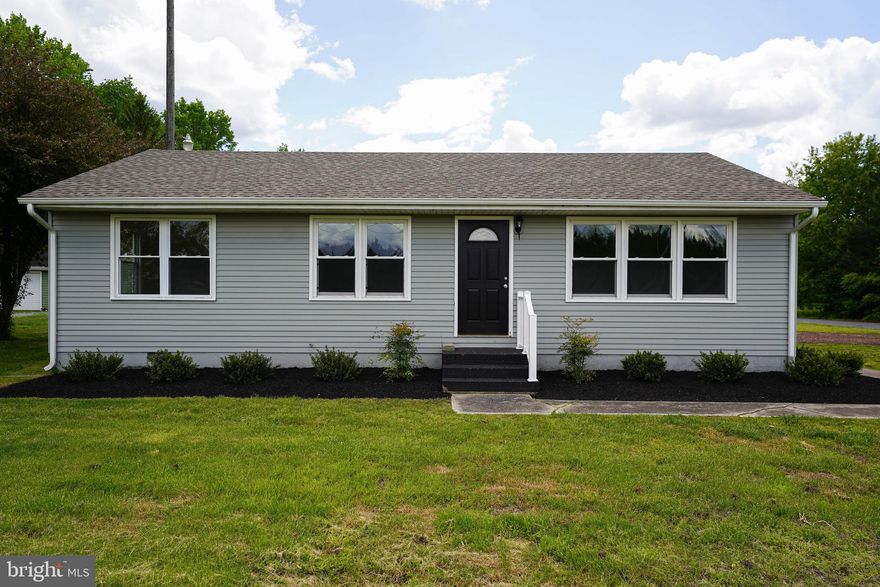Don't miss out on this one! Updated and adorable rancher on a large lot in Mardela School District. 3BR/1BA w/many upgrades - granite counters in the kitchen and bathroom; new flooring and paint throughout; new kitchen appliances; new landscaping. Vinyl privacy fence around the back yard. Bright and sunny - great floorplan with lots of windows. Sizes, taxes approximate. Owner is a realtor in Maryland and Delaware; agent has financial interest.
