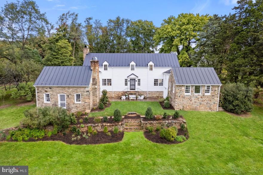 Located on prestigious Trappe Road amongst large estates, sweeping views and compelling history is this newly renovated property with so much to offer! It features a circa 1740 main house with additions from the 1800s and 1930s, a 3 bedroom late 1800s guest house, a former general store that is being used as a garage with an upstairs office, and a bank barn that at one time served as the local mill.  This stunning 18+ acre property is tucked amongst large farms protected by conservation easements. Anchoring the parcel is the stone and frame main house of 4,000+ square feet with three bedrooms and three and one-half baths, a large dining room, butler’s pantry, living room, and library. Both dwellings have been brought back to life by the current owners with no details spared.  The main house is set back away from the road and is buffered by English and American boxwood. The owners wanted to honor the historic integrity of the property while providing the modern conveniences homeowners desire today. Original hardwood floors were restored, stonework repointed, new septic, new HVACs, upgraded plumbing and electric, metal roofing, log walls re-chinked, and plaster repaired, to name just a few of the renovations. The kitchens feature high end appliances such as Viking, Bertazzoni, and Bosch. The bathrooms are all renovated with new fixtures, tubs, and tile work. Uniquely situated on a bend in the lightly traveled Trappe Road, the property offers rolling lawns dotted with mature trees such as Sycamores, Oaks, Magnolia, Paw Paw, and Catalpa. In addition, there are woods and fields with the Jefferies Branch creek meandering along one side by the bank barn/mill.  Approaching from the village of Upperville one can see and sense the history - a young George Washington surveying the area, skirmishes between settlers, red coats and patriots, rebels and yankees. Additionally on Trappe Road one passes legendary estates such as Llangollen, Ayrshire and Cleremont. This neighborhood was not only a part of pre-revolutionary history and the great estates era of the 1920-30s, but Trappe Road still feels like one of the true examples of Virginia's hunt country lifestyle. Be sure to watch the video!