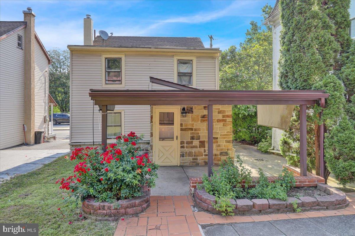 Welcome to 153 E Wyomissing Avenue a beautifully updated 3 bedroom home in the heart of Mohnton, offering charm, convenience, and comfort! This move-in ready property features a spacious full bathroom and generous 3-car off-street parking located at the rear for added privacy and ease. Step out back to enjoy a covered patio perfect for relaxing or entertaining, which leads to a multi-tiered deck and yard, ideal for gatherings, gardening, or simply soaking up the outdoors. Inside, you'll find thoughtful updates throughout, blending modern touches with classic character. Located directly across the street from the Mohnton Borough Playground and park, you’ll enjoy scenic views. This home is a must-see for anyone looking for quality, space, and value in the Governor Mifflin School District! Schedule a showing today!