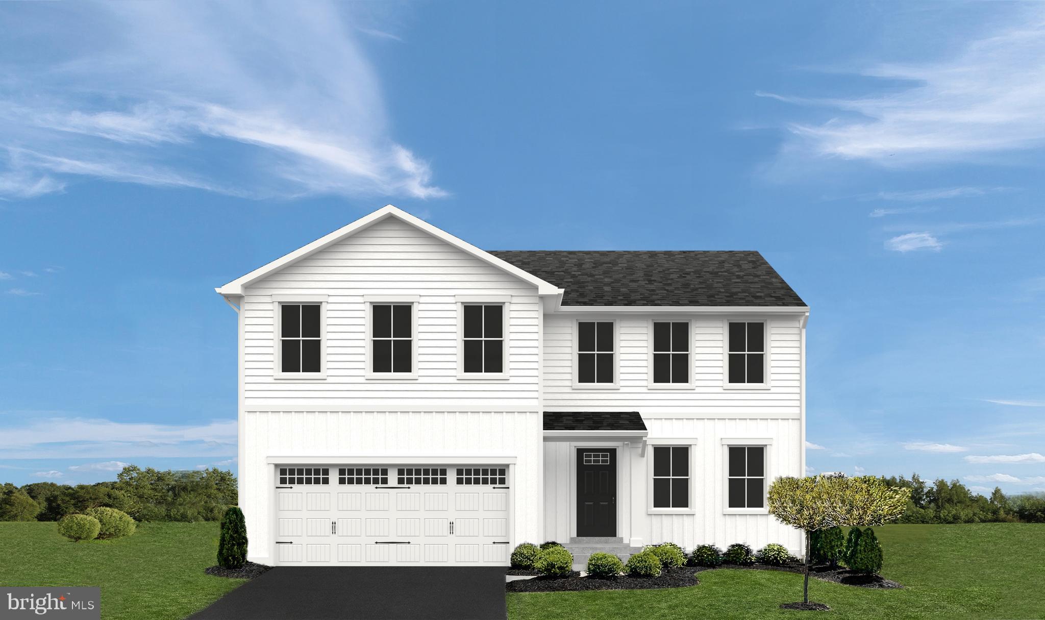 This to-be-built Elder at the brand new OAK LEAF MEADOWS community! This home features a spacious backyard overlooking green space, brand new kitchen appliances and a washer and dryer, a new home warranty, and more! The Elder has it all- 4 bedrooms and an upstairs loft, 2.5 bathrooms, and a 2 car garage! Walk into your open concept main level where you will see a sprawling great room that adjoins a gourmet kitchen with walk-in pantry, ample cabinets, and an oversized island that overlooks the dining area. A versatile flex room and powder room sits off of your garage entry that is ideal for a home office, hobby area or play space. Upstairs features three extra bedrooms, two of which with walk-in closets, an extra bathroom, your laundry room complete with an included washer/dryer, a loft, and the owner's suite oasis. The upstairs loft is perfect for extra entertaining space, or turn that space into a 5th bedroom! Inside your owner’s suite, you’ll find a luxurious dual-vanity bath and TWO walk-in closets!
Explore Oak Leaf Meadows today - Musselman school district, 5 minutes to I-81, 15 minutes to Martinsburg and 20 minutes to Winchester. Closing Assistance Available with Use of Sellers Preferred Lender! Lot premiums may apply. Other floorplans and homesites are available. Photos are representative. Come and visit the model at: 186 Inola Court, Inwood, WV 25428