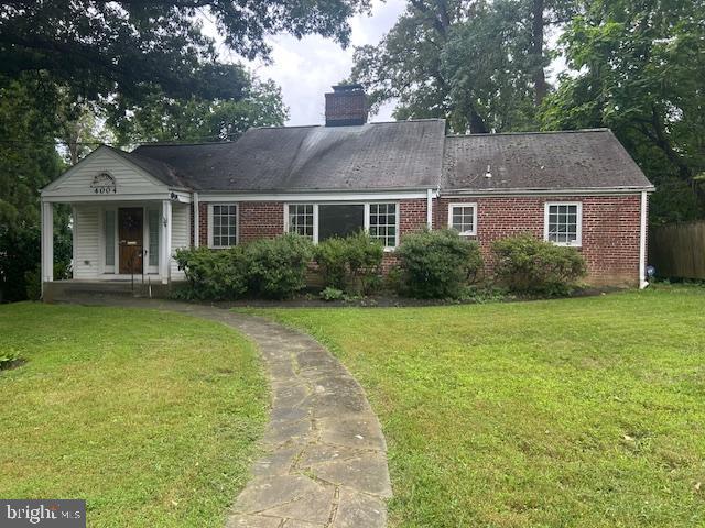 Excellent investment/development opportunity. Large 11,868 sq. ft. corner lot. Build your dream home or renovate this diamond in the rough!! Trustee Sale. Sold strictly As Is. Seller will make no repairs. Here is your chance to own in a charming Chevy Chase neighborhood. Supreme location! Walking distance to the shops and restaurants in Chevy Chase Lake, and the future Purple LIne Metro. Close to NIH. Convenient to downtown Bethesda, DC, I-495 and all three airports. Please use GCAAR contract when submitting offer with proof of funds.