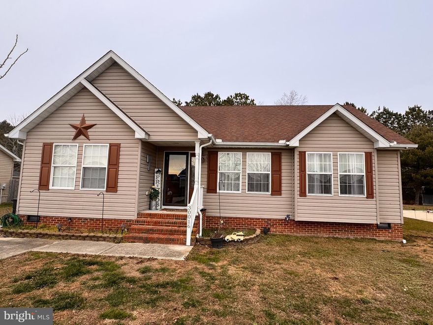 This adorable three-bedroom, two-bath rancher is ready to make the perfect first-time home or even a great downsizing option. Enjoy meals in the open kitchen, or have a refreshing beverage outside on the deck. The saltwater pool is perfect for summer fun with the family.