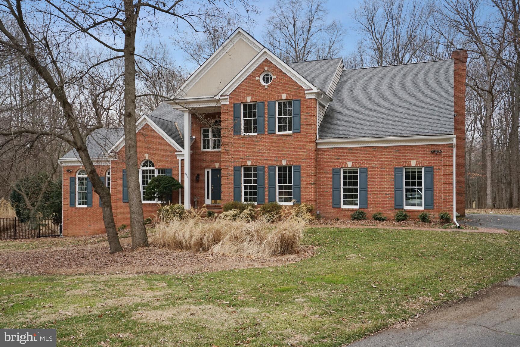 Wonderful private country estate in Clarksville’s special Ashleigh Greene neighborhood. Property sits quietly in a cul-de-sac backing onto serene woods. Perfectly located – easy commute wherever you want to go with excellent shopping and restaurants nearby. Although this neighborhood is one of a kind - there is no HOA. The house itself is both spacious and cozy. Welcoming main level has a renovated open kitchen with a huge granite island which opens to a sunroom and is a step from the back deck. Current office/library could be used as a bedroom with the full bath on the first floor. Upstairs there are four large bedrooms. The owners’ suite is situated to enjoy the wonderful views of back of the house. The renovated owner’s bath features two designer vessel sinks, a jetted tub, and separate shower. All rooms are large with great closet space. Finished basement with additional bedroom or au-pair suite. Walk out to the backyard garden pool area. The exterior is as lovely as the rest of the house. Well maintained gardens encircle the kidney shaped pool and deck area. Come see for yourself. Owners have taken excellent care of the property, and the new owner will surely love the home and the area.
