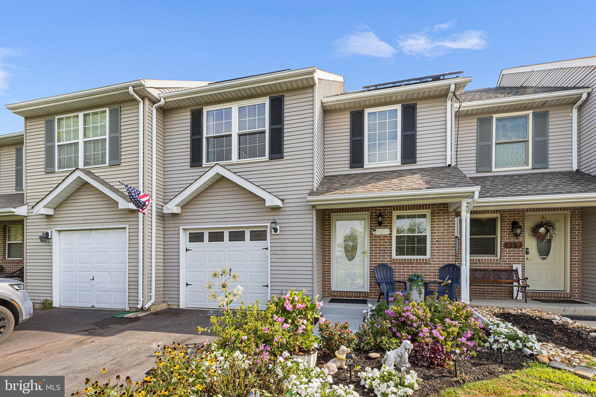 Welcome to 211 Grove Court – A beautifully updated townhome in the desirable Strawberry Fields community of Telford!
This meticulously maintained 3-bedroom, 1.5-bath home combines modern upgrades with thoughtful features, making it move-in ready for its next owner. Nestled on a quiet cul-de-sac and situated adjacent to open green space and walking trails, this home offers peace, privacy, and practicality.
Step inside to find a freshly renovated first floor featuring new front door and hardwood flooring (2022) and an inviting layout that flows seamlessly from the spacious living room into the dining area and kitchen. The kitchen is equipped with newer stainless steel appliances, abundant cabinetry, and access to a private deck – perfect for entertaining or enjoying a peaceful morning coffee.
Upstairs, you’ll find brand-new carpet (2025) throughout the hallway and bedrooms. The large primary bedroom includes a walk-in closet, and all bedrooms share a well-maintained full bathroom. The primary bedroom has ample space to accommodate an attached full bath.
Major system upgrades include:
New water heater and sump pump (2025)
New windows (2023)
New roof and A/C system (2020)
Additional features include a large 12x12 storage shed in the fully usable backyard, a one-car garage with interior access, and a full finished basement with tons of storage space. The property is treated bi-annually for pest control, ensuring peace of mind.
Located in the Souderton Area School District, close to shopping, dining, and major routes like 309 and 113, this home offers suburban convenience with a serene community feel. With no HOA fees, updated systems, and energy-efficient upgrades, 211 Grove Ct is the complete package!
📞 Schedule your showing today and make this your forever home!