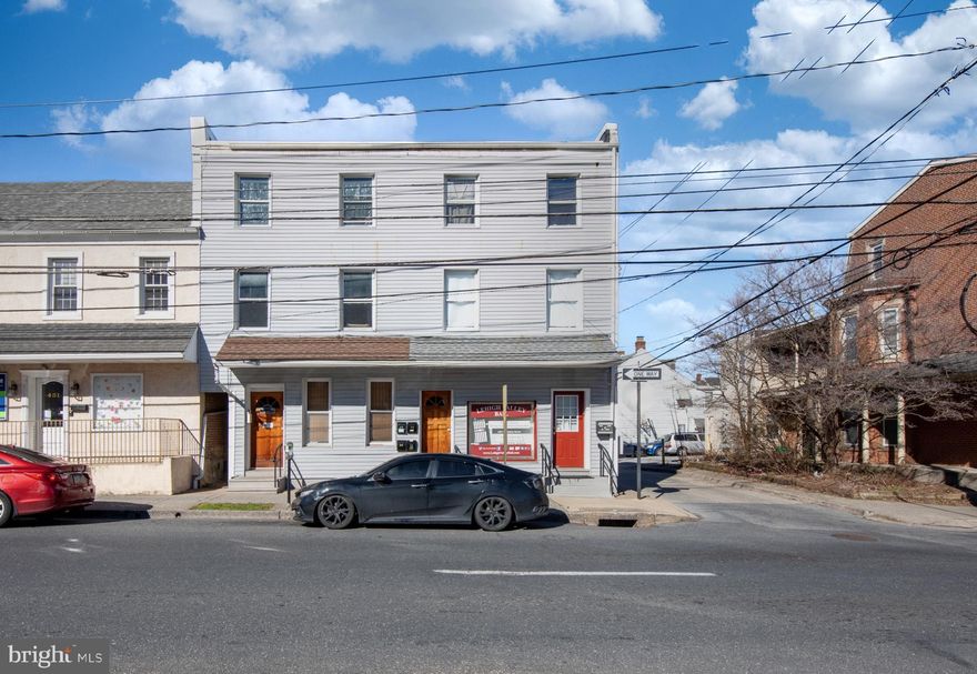 $75,600 Gross Income, $61,773 Net Income, 8.2% Cap. These prideful owners have invested over $100K to update this cashflowing, fully occupied, 6-unit garden-style apartment building with 5 residential units and 1 long-standing business commercial storefront. 4 units were renovated with fresh paint, new flooring, some new windows, updated bathrooms, and updated kitchens. 3 of the 1BR units are extremely large, and the other two are normal-sized. Long term tenant is in year 2 of a 6 year lease with option to renew. Well maintained roof. Tenants paying all utilities. These are great tenants, have been there for over a year and treat their apartments like a true home. Rare to find this type of property so close to the city center, in downtown with many properties being purchased by out-of-state (NYC) investors. SEE PHOTOS, Property is next to large commercial buildings and is located in downtown Allentown, within walking distance of all attractions, restaurants, and sports games, and near all interstates. The ownership group is listing over 25 multi-family units available in addition to this property. *Seller is a licensed real estate agent. ** PROJECTIONS are over $85,000 with slightly higher rents**