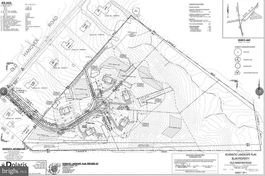New Subdivision of Five (5) Residential Building Lots Ranging From 1.5 - 7 Acres. Private Driveway Is In. Buyer to Replace Seller on $85,000 Storm-Water Management Bond.  All Wells are in, Perk Tests are Current, Electric and Comcast are In. Private Driveway is Not Paved.  Beautiful Elevated Building Lots, Backs to Several Large Farms in Preservation. Five Minutes to Glyndon and 795. Nothing Like This in Baltimore County, Large Lots, Ready to Start Building, Beautiful Setting...