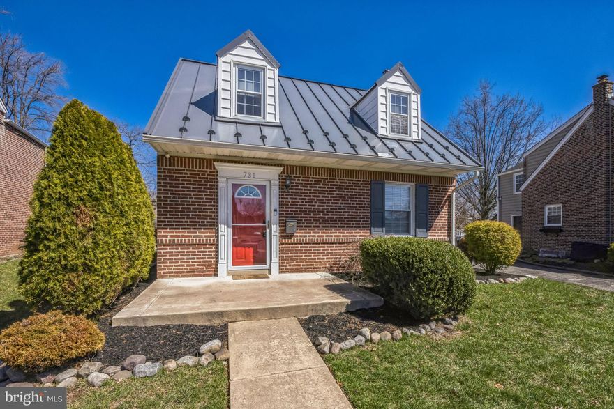 Welcome home to 731 Braxton Road in Ridley Township, an absolutely adorable Cape with wonderful fenced yard, large storage shed and attached garage set in the Leedom Estates neighborhood. This 3 bedroom, 2 bath detached home with newer metal roof is set in a quiet residential community with sidewalks. Park in the driveway or on the street and follow the walkway to the front door. Once inside, it is evident that this lovely home has been well cared for from the new carpets and LVP, updated baths and fresh paint. Enter into the main level of the home, which offers a large living room, coat closet, dining room and kitchen. The kitchen features ample wood cabinetry and abundant counter space. Head upstairs to the three bedrooms, where the primary is on the left with a sizeable closet. The additional two bedrooms each have good closet storage as well as cupboards under the eaves. Off the hall is a tile bathroom with combination tub and shower. Downstairs the full basement is finished, providing a family room, the second full bathroom as well as laundry, storage and utilities. The back door leads to the attached one car garage and driveway parking as well as a lovely, spacious fenced yard and a newer storage shed. The neighborhood offers sidewalks leading to nearby parks and ball fields as well as the local elementary school and close proximity to an active restaurant scene in nearby Ridley Park. Ridley is close to all the amenities the region has to offer – Philadelphia Airport, SEPTA transit, Amtrak, downtown Philly and suburban commercial, retail and entertainment centers. Offers requested by 5pm, March 28th.