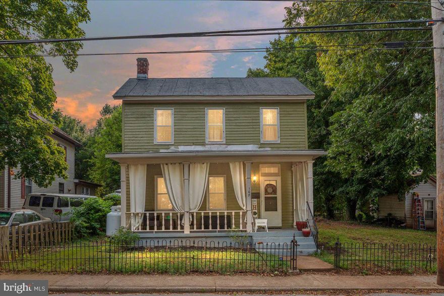 PRICE REDUCTION***PRICED BELOW MARKET VALUE***Welcome to 107 Lee St in Front Royal, VA! This 3-bedroom, 2-bath farmhouse built in 1900 is located in a spectacular downtown location and waiting for that special someone who appreciates the quality features of an earlier era. Large, yet cozy rooms with high ceilings add character to this spacious and affordable home. The fully covered front porch is wonderful for relaxation. You can also enjoy the sound of rain on your metal roof or plant your own vegetable and flower gardens in your spacious backyard. Conveniently walk to Main Street to enjoy shopping, movies, coffee shops, and restaurants. Easy access to I-66, the Shenandoah River, Skyline Caverns, the dog park, Skyline Drive, multiple golf courses, hiking trails, and much more. Bring your dreams of homeownership or investing to life and schedule your showing today!!