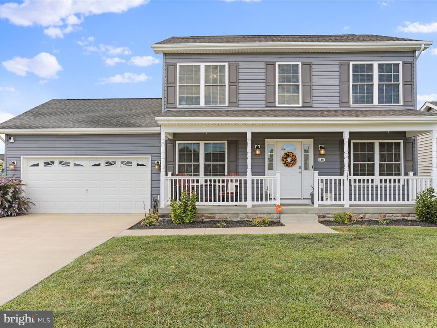 Welcome to 140 Aylesbury Lane  Martinsburg!
This beautifully maintained home blends comfort with thoughtful upgrades, making it truly move-in ready. The kitchen shines with granite countertops and a premium appliance package – including a new French door refrigerator (2024), stove, microwave, and dishwasher – all thoughtfully upgraded beyond standard builder finishes.

Recent updates add peace of mind and convenience: